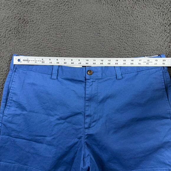 J Crew Shorts Mens 40 Blue Flex 5 Inch Inseam Chino Stretch Preppy Casual NWT - Picture 9 of 14